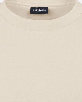 Rink t-shirt heavy jersey ecru