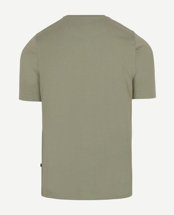 Respect t-shirt Jim groen
