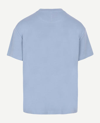 Rink t-shirt heavy jersey blauw
