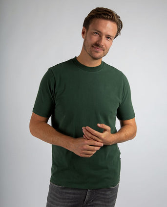 Respect t-shirt hi donkergroen