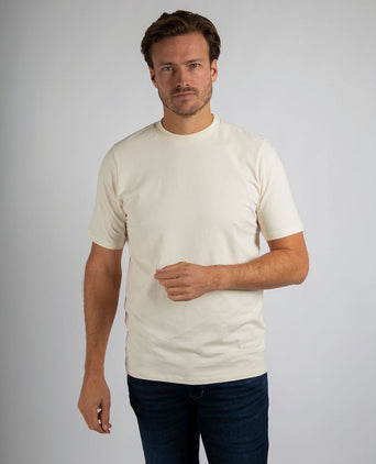 Respect t-shirt hi ecru