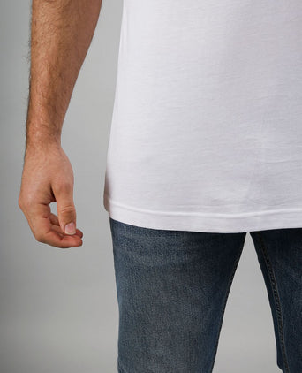Obambo t-shirt ronde hals wit (2-pack)