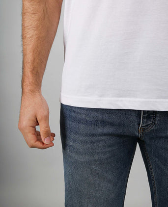 Viless t-shirt mouwloos wit (2-pack)