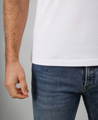 Vitasu t-shirt v-hals wit (2-pack)