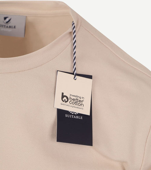 Suitable t-shirt ono beige