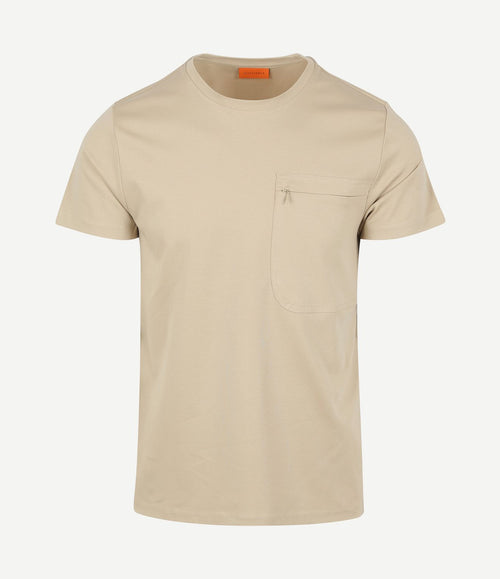 T-shirt sonny pocket beige