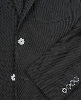 Suitable travel jacket zwart | Slim-fit