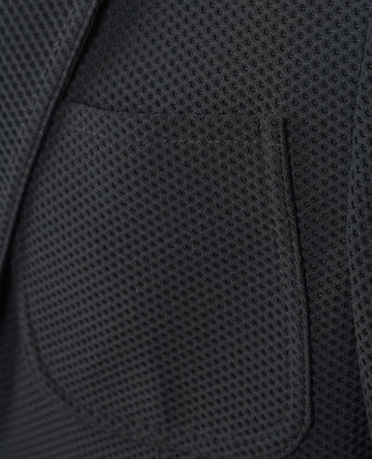 Suitable travel jacket zwart | Slim-fit