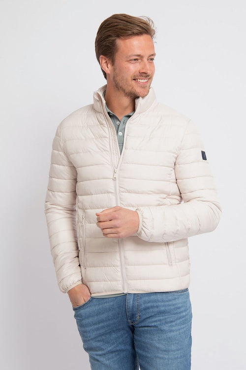 Suitable travis jas ecru | Regular-fit