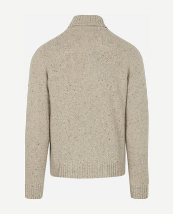 Coltrui donnegal tweed eco wool beige