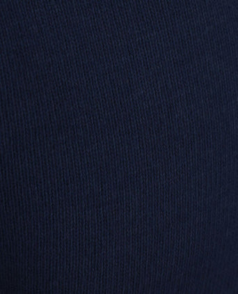 Lamswol trui v-hals donkerblauw