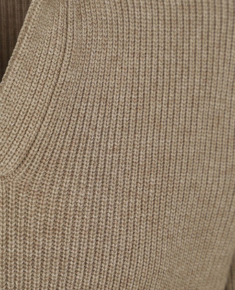 Trui riva knit taupe