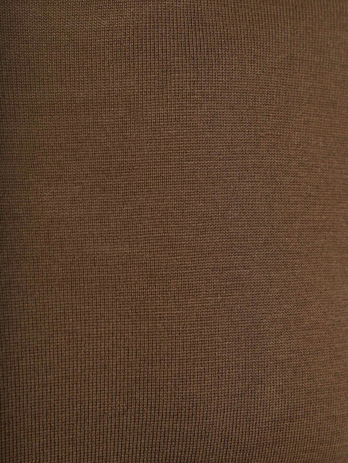 Merino pullover taupe