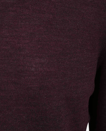 Merino pullover paars