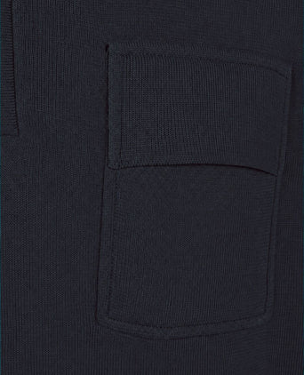 Canes pullover mocker donkerblauw