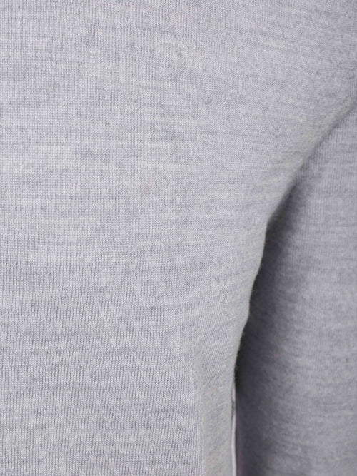 Merino pullover grijs