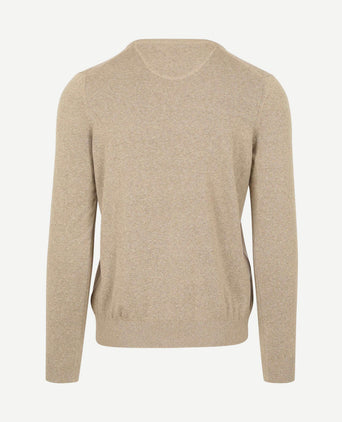 Respect vinir pullover melange sand