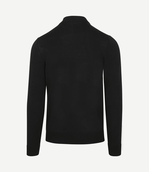 Trui cooldry knit turtleneck zwart