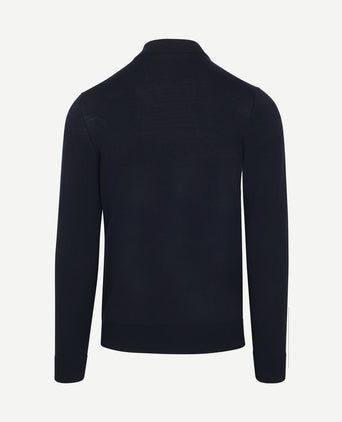 Trui cooldry knit turtleneck donkerblauw