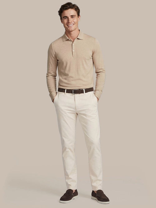 Camicia poloshirt beige