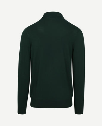 Trui cooldry knit turtleneck groen