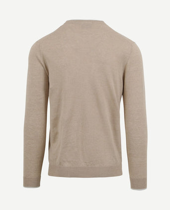 Trui o-hals johan beige