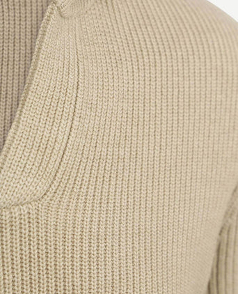 Suitable trui riva knit ecru | Regular-fit