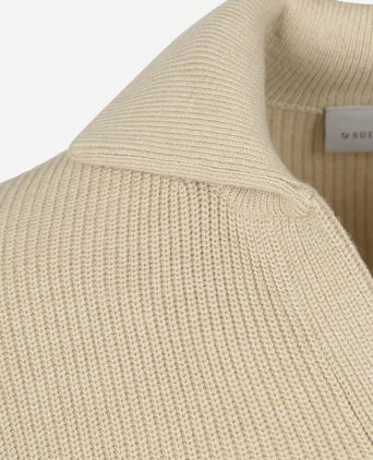 Suitable trui riva knit ecru | Regular-fit