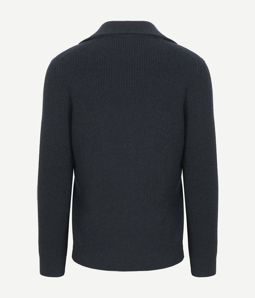 Suitable trui riva knit donkerblauw | Regular-fit