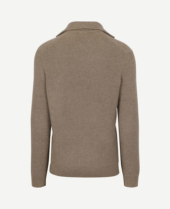 Trui riva knit taupe