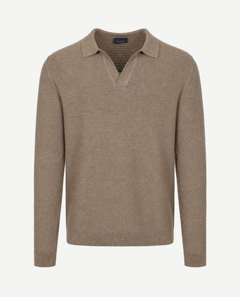 Trui riva needle beige