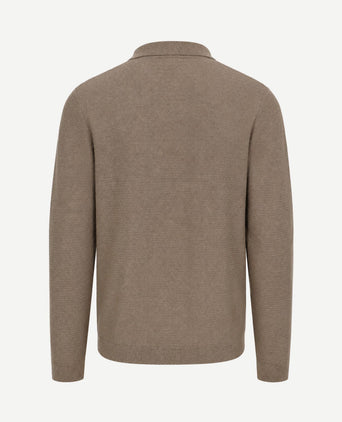 Trui riva needle beige