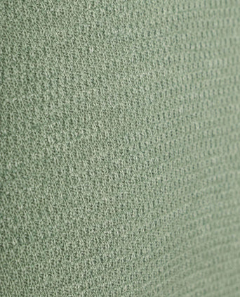 Suitable trui structuur groen | Regular-fit