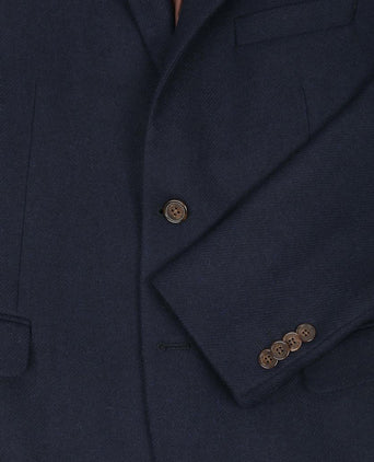 Suitable tweed colbert donkerblauw