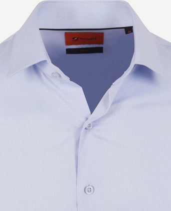 Suitable twill overhemd lichtblauw