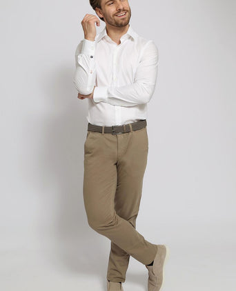 Suitable twill overhemd wit