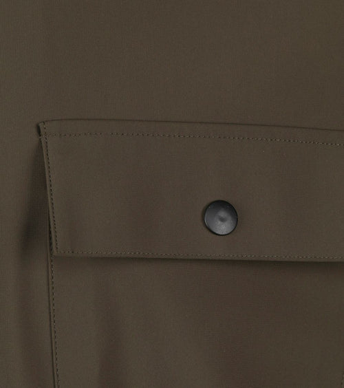 Jacket shirt donkergroen
