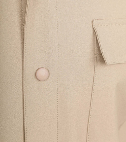 Base shacket beige