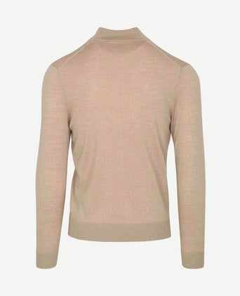 Cardigan merino sand
