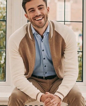 Suitable vest max varsity wolmix beige