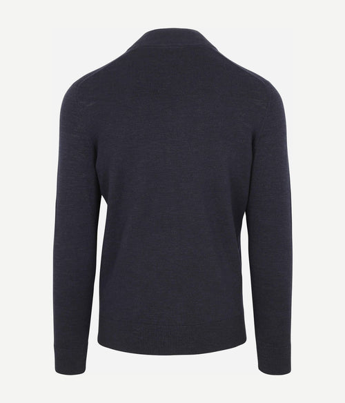 Suitable vest slub yarn donkerblauw | Regular-fit