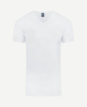 Vibambo t-shirt v-hals wit (2-pack)