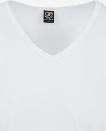 Viless t-shirt mouwloos wit (2-pack)