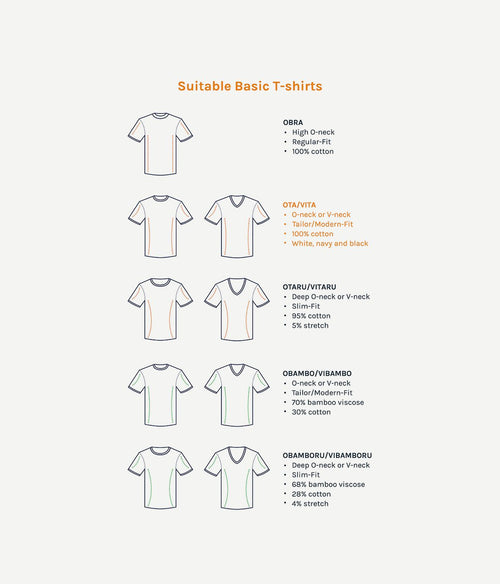 Suitable viless t-shirt mouwloos wit (2-pack)