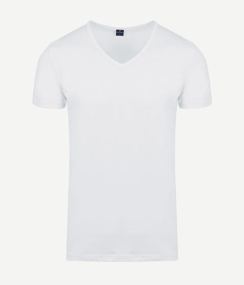 Suitable Vita t-shirt v-hals wit (6-pack)
