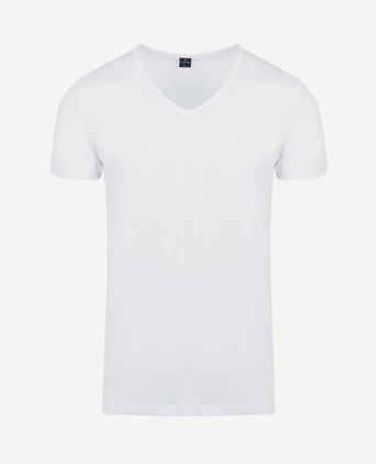 Vita t-shirt v-hals wit (6-pack)