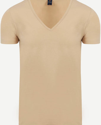 Suitable Vitaru onzichtbaar ondershirt diepe v-hals (6-pack) | Slim-fit