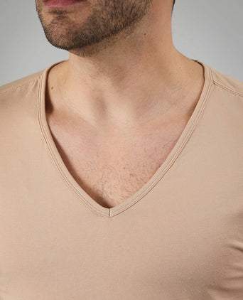 Suitable Vitaru onzichtbaar ondershirt diepe v-hals (6-pack) | Slim-fit