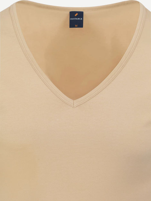 Suitable Vitaru onzichtbaar ondershirt diepe v-hals (6-pack) | Slim-fit