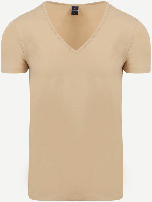 Suitable Vitaru onzichtbaar ondershirt diepe v-hals (6-pack) | Slim-fit